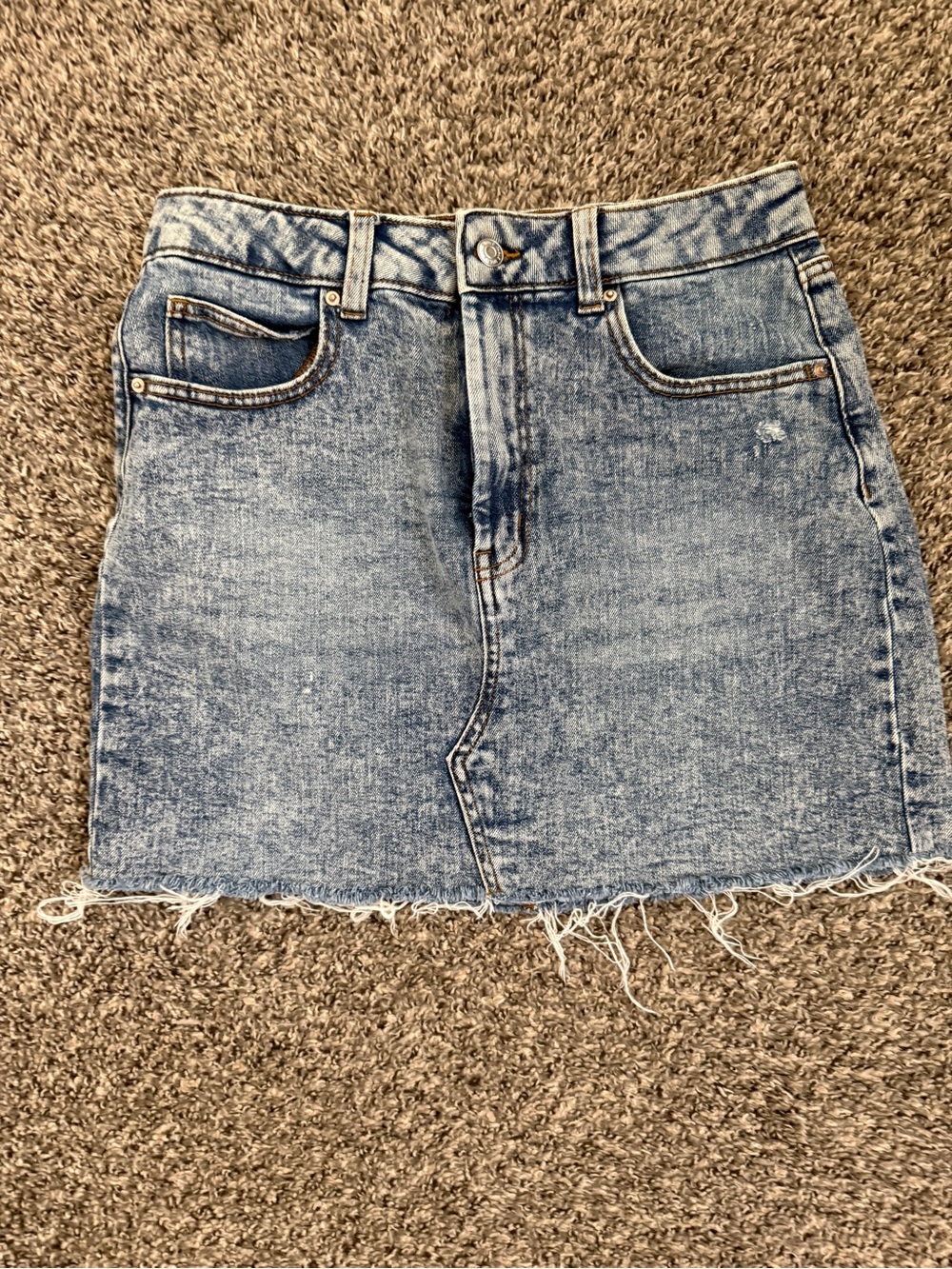 wild fable Light Blue Denim Mini Skirt